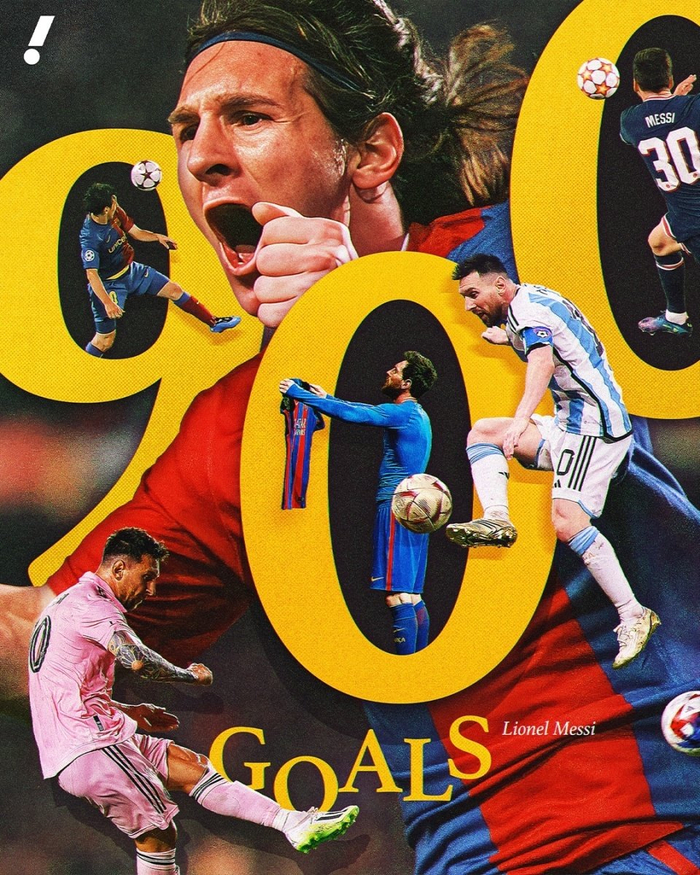 梅西职业生涯900球里程碑：数据揭秘传奇之路