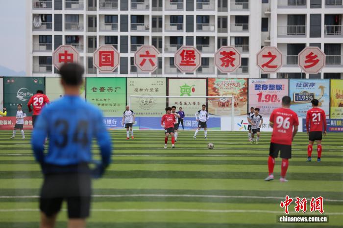 苍梧县六堡茶队主场力克桂平队 赛事带动文旅消
