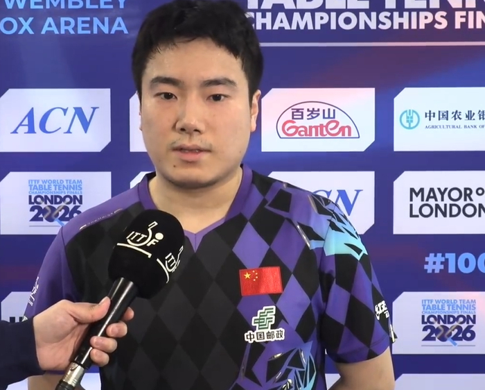 中国男乒3-1罗马尼亚晋级八强 梁靖崑坦言心态影