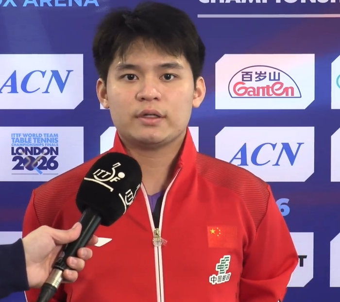 中国男乒3-1罗马尼亚晋级八强 梁靖崑坦言心态影